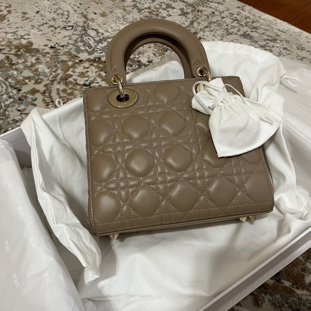 Lady Dior Bag - Hazelnut - Picture 2 of 10